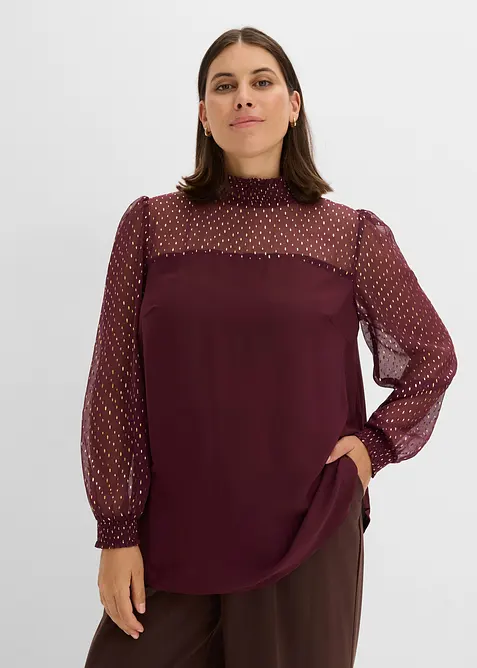 Tunica con inserto smock, bonprix