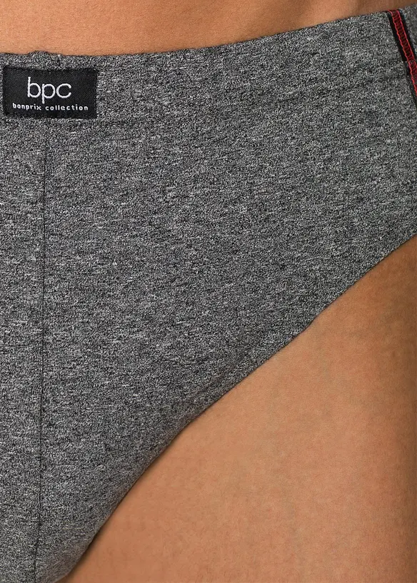 Slip alto con cotone (pacco da 5), bonprix