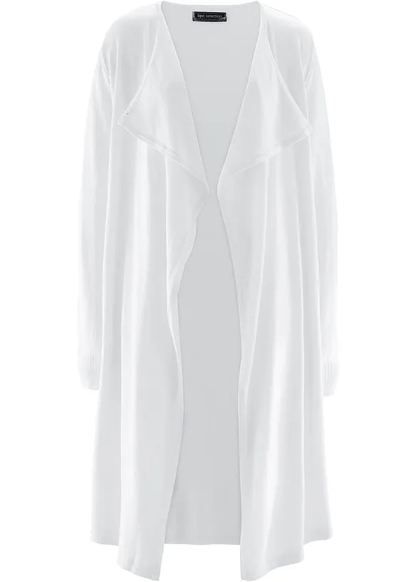 Cardigan lungo con cotone, bonprix