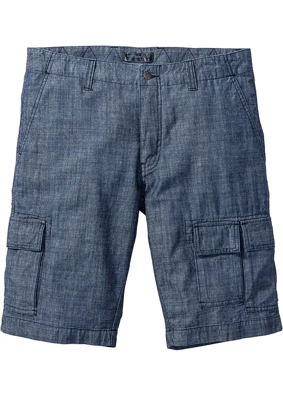 Bermuda cargo in puro cotone, loose fit, bonprix