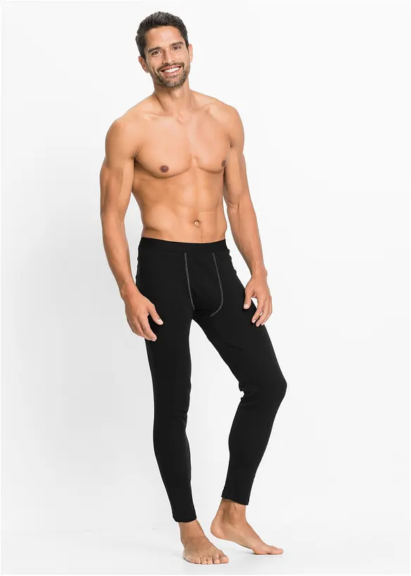 Mutanda in cotone a costine con gambe lunghe, bonprix