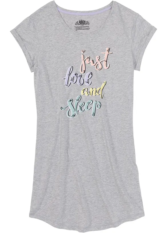 Camicia da notte corta, bonprix