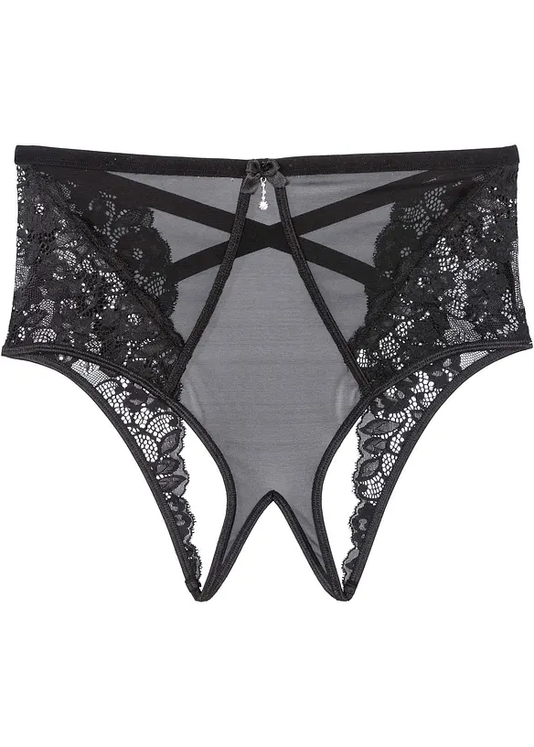 Slip ouvert a vita alta, bonprix