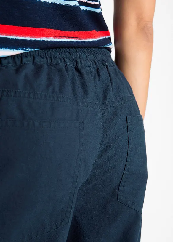 Bermuda in misto lino, bonprix