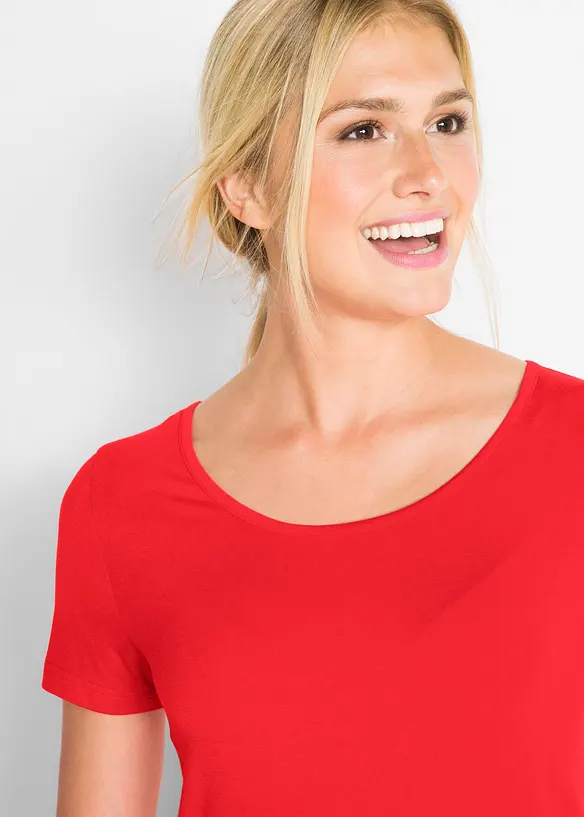 Maglia lunga in viscosa morbida, bonprix