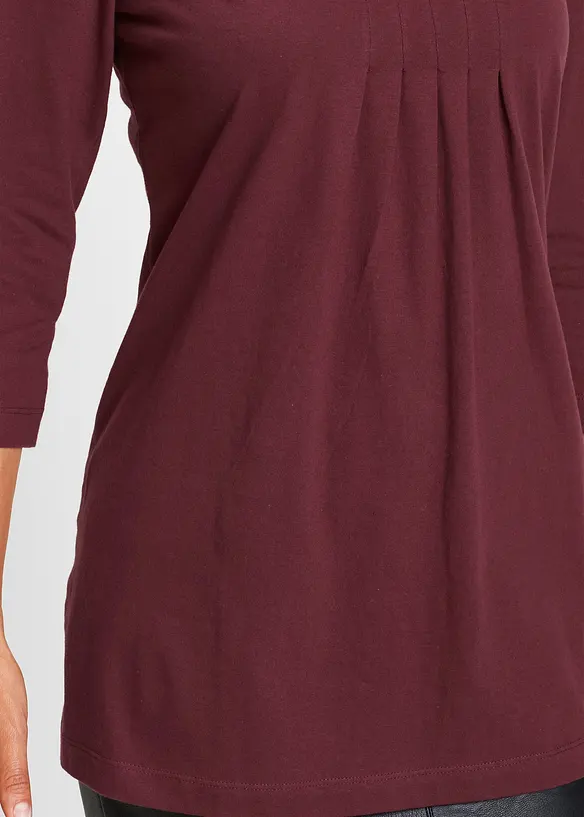 Maglia lunga in puro cotone, bonprix