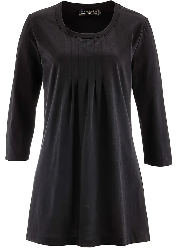 Maglia lunga in puro cotone, bonprix