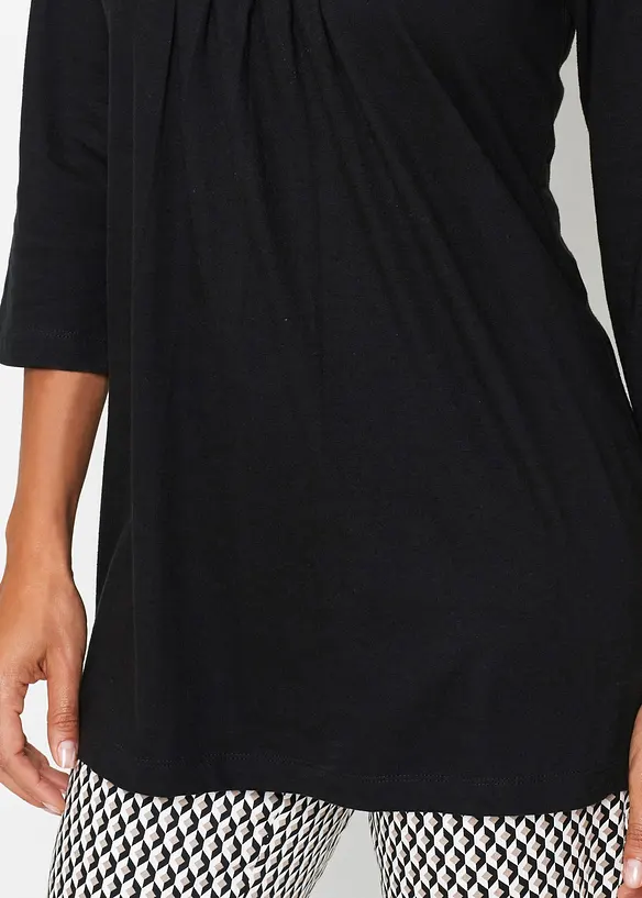 Maglia lunga in puro cotone, bonprix