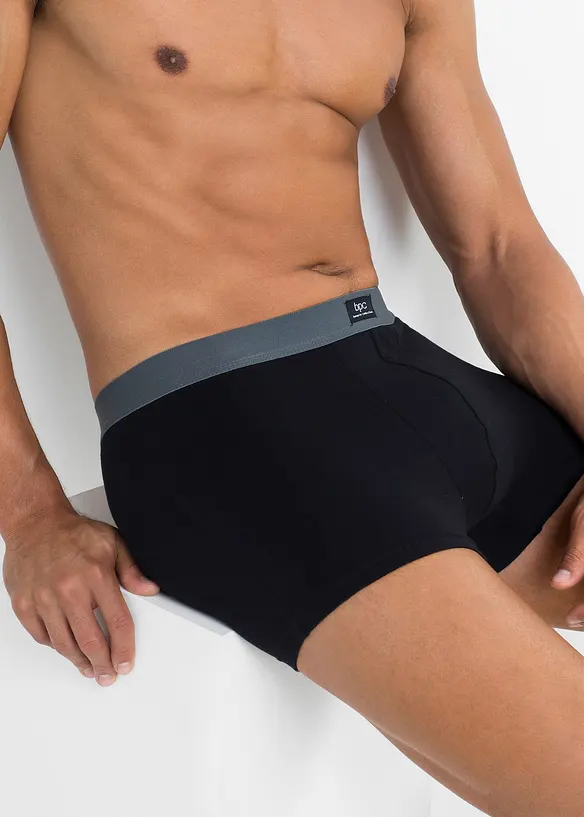 Boxer aderenti con cotone (pacco da 3), bonprix