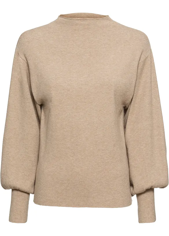 Maglione oversize in misto viscosa, bonprix