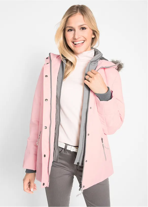 Giacca invernale effetto 2 in 1, bonprix