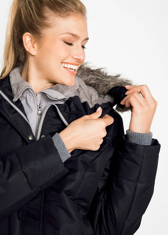Giacca invernale effetto 2 in 1, bonprix