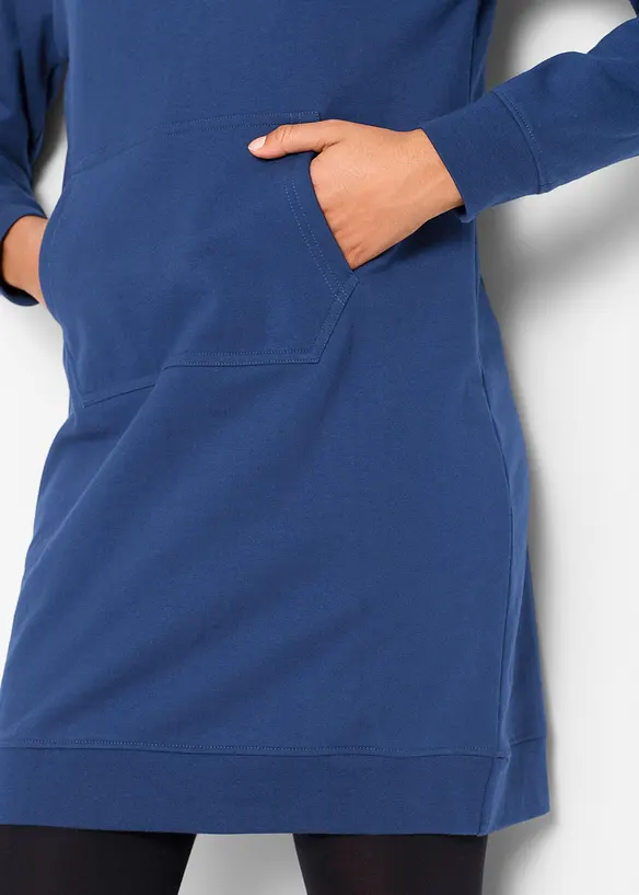 Abito in felpa di puro cotone, bonprix