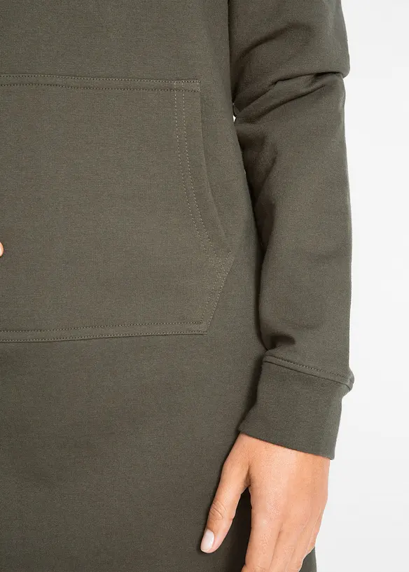 Abito in felpa di puro cotone, bonprix