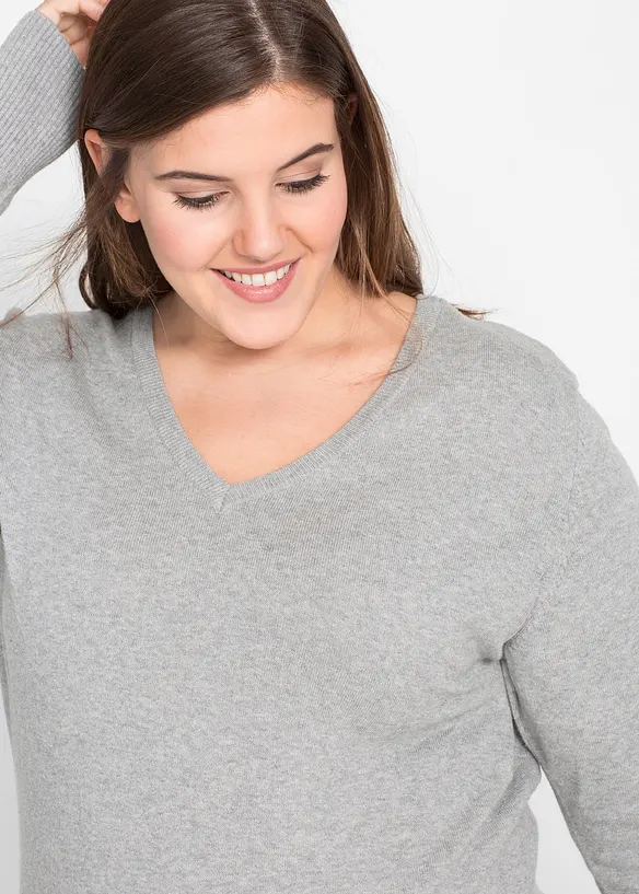 Maglione in filato fine, bonprix