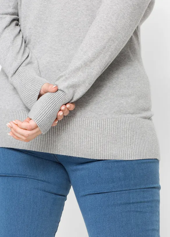 Maglione in filato fine, bonprix