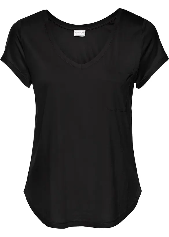 T-shirt in morbida viscosa, bonprix