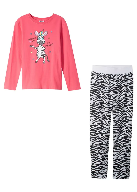 Pigiama in puro cotone, bonprix