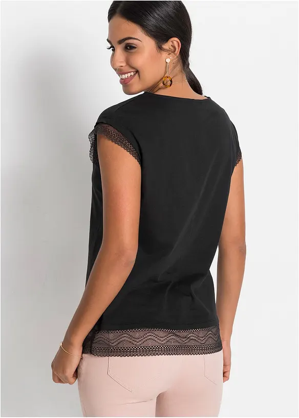 Maglia boxy in cotone, bonprix