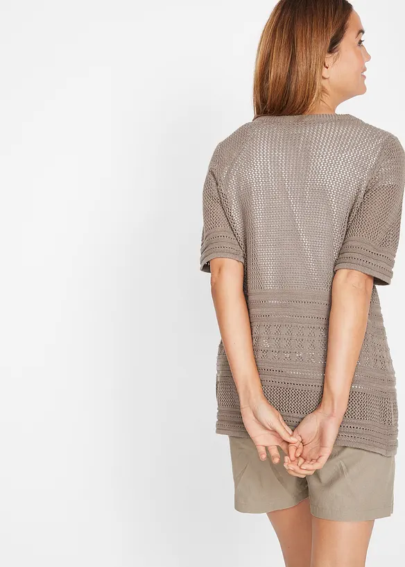 Cardigan traforato, bonprix