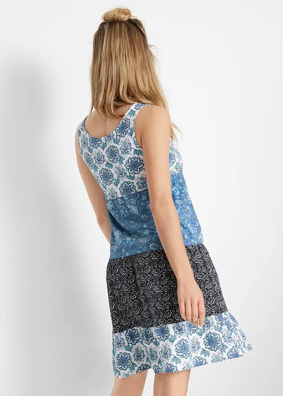 Abito corto in jersey di cotone, bonprix
