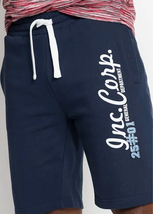 Bermuda in felpa di puro cotone, bonprix