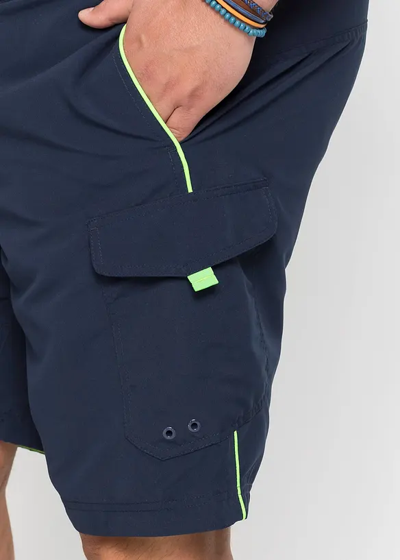 Pantaloncini da mare con tasca laterale, bonprix
