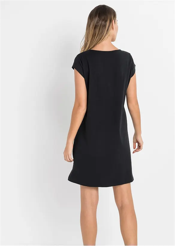 Camicia da notte corta in puro cotone biologico, bonprix
