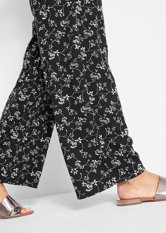 Pantaloni a palazzo in misto viscosa, bonprix