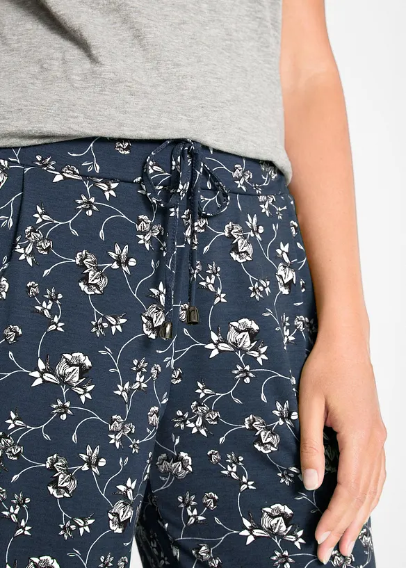 Pantaloni a palazzo in misto viscosa, bonprix