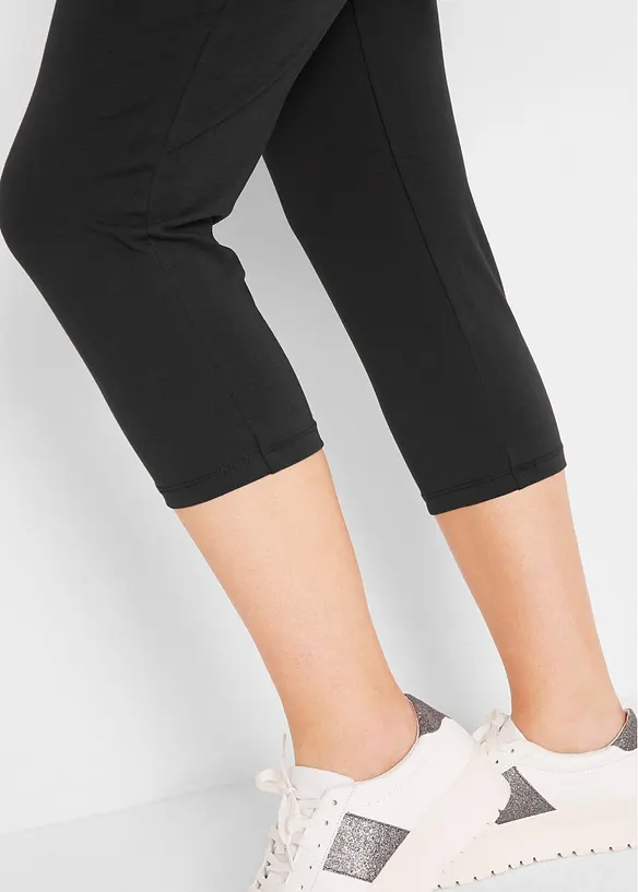 Leggings capri prémaman (pacco da 2), bonprix