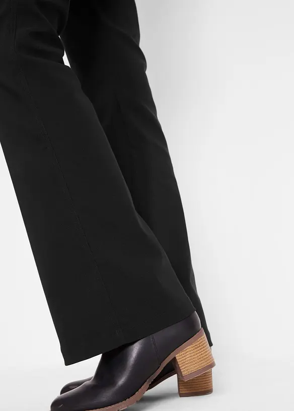 Pantaloni elasticizzati con viscosa, bonprix