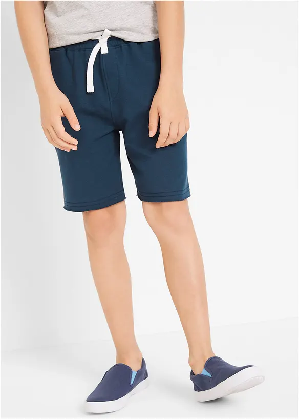 Bermuda in felpa di misto cotone morbido (pacco da 2), bonprix