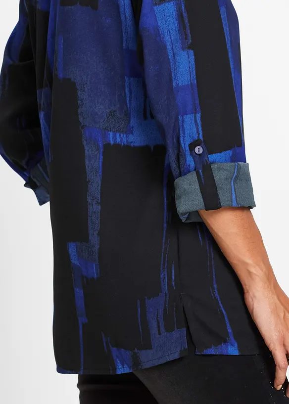 Camicetta lunga fantasia, bonprix