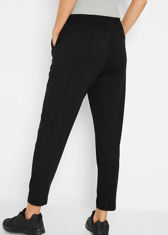 Pantaloni sportivi in viscosa, lunghezza 7/8, bonprix