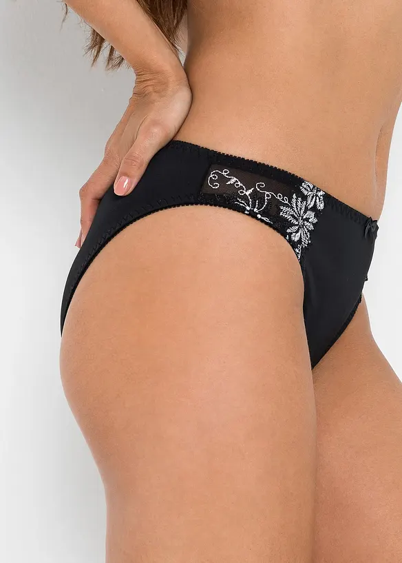 Slip con pizzo delicato (pacco da 2), bonprix