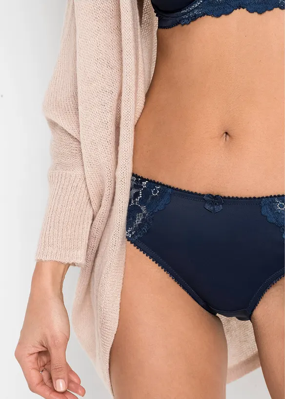 Slip con pizzo delicato (pacco da 2), bonprix