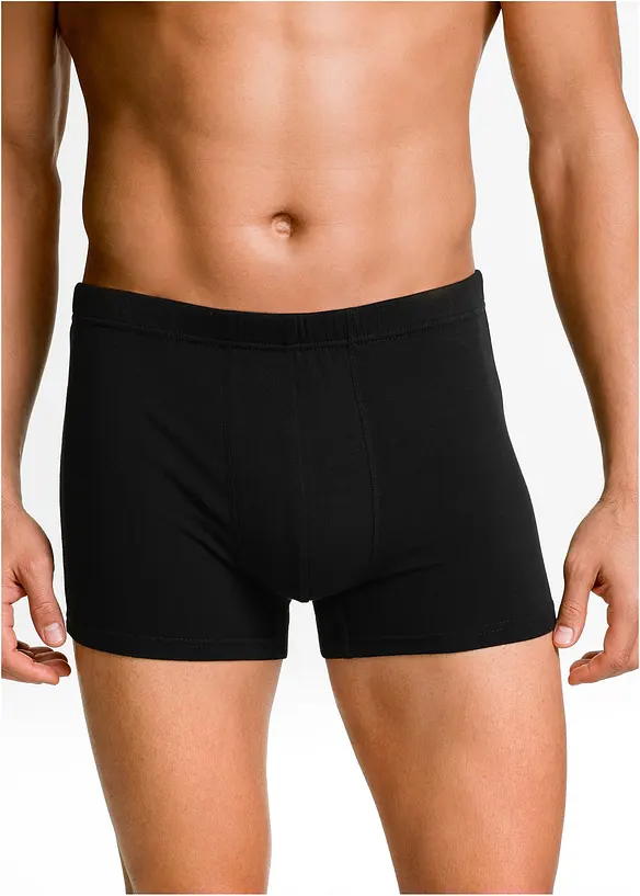 Boxer aderenti con cotone (pacco da 3), bonprix