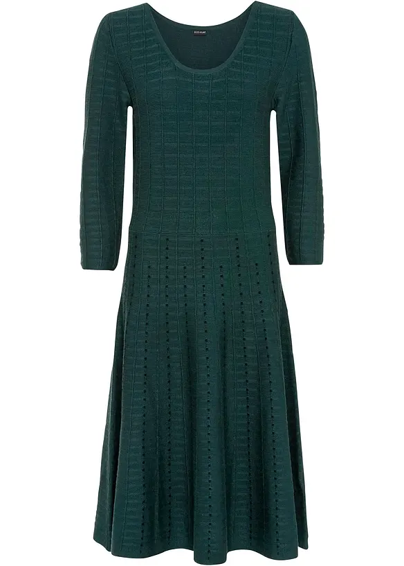 Abito in maglia di misto viscosa fluente, bonprix