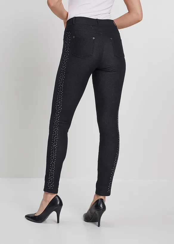 Jeggings termici con strass, bpc selection