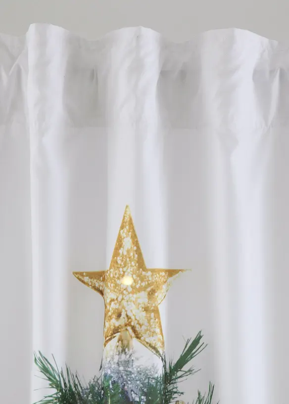 Tenda LED con stampa di albero di Natale (pacco da 1), bonprix