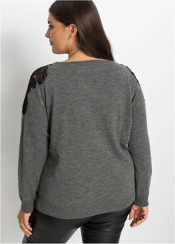 Maglione in filato fine, bonprix