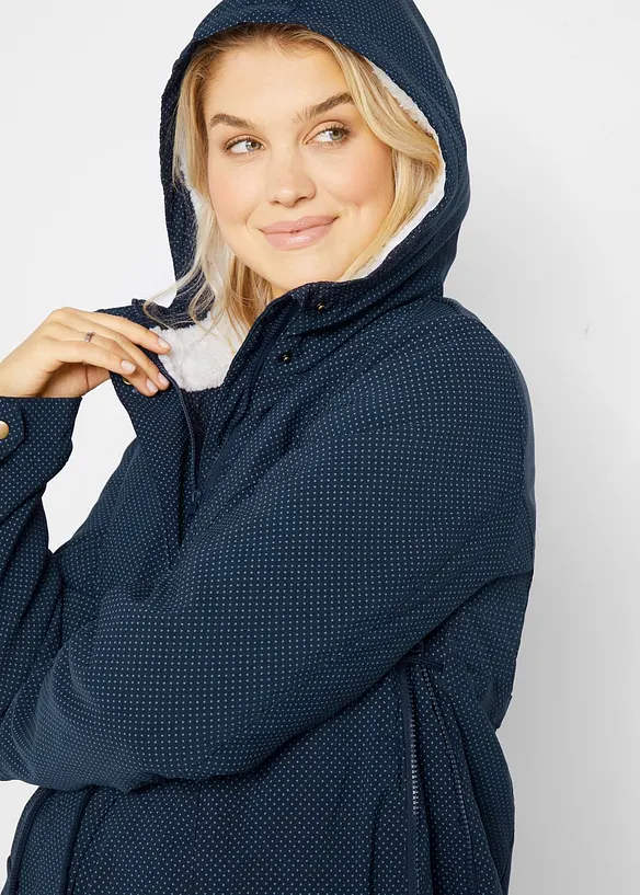 Cappotto prémaman imbottito 3 in 1 di media pesantezza con inserto babywearing, bonprix