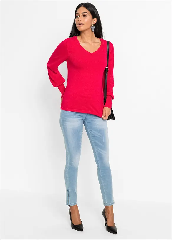 Maglione in filato fine, bonprix