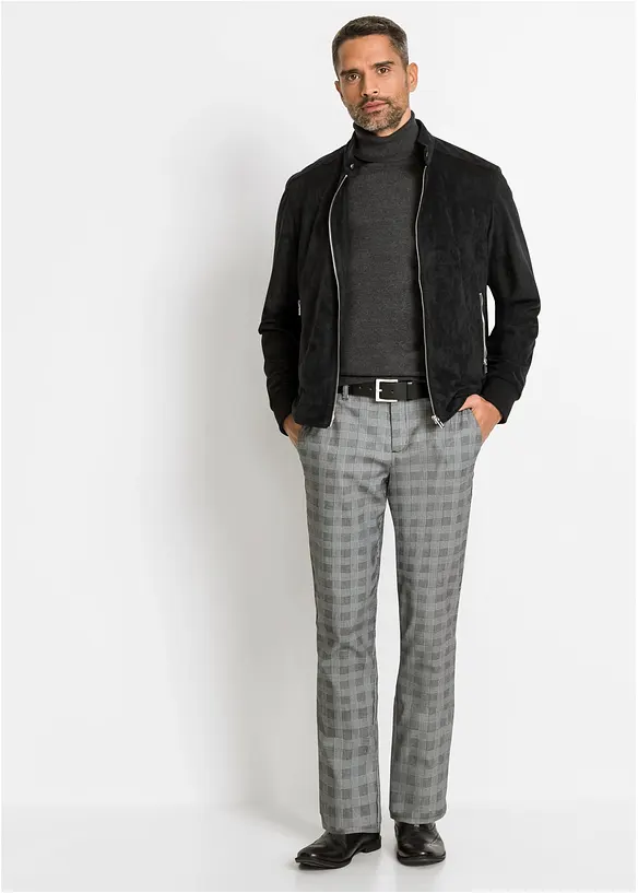 Maglione a collo alto con cachemire, bonprix