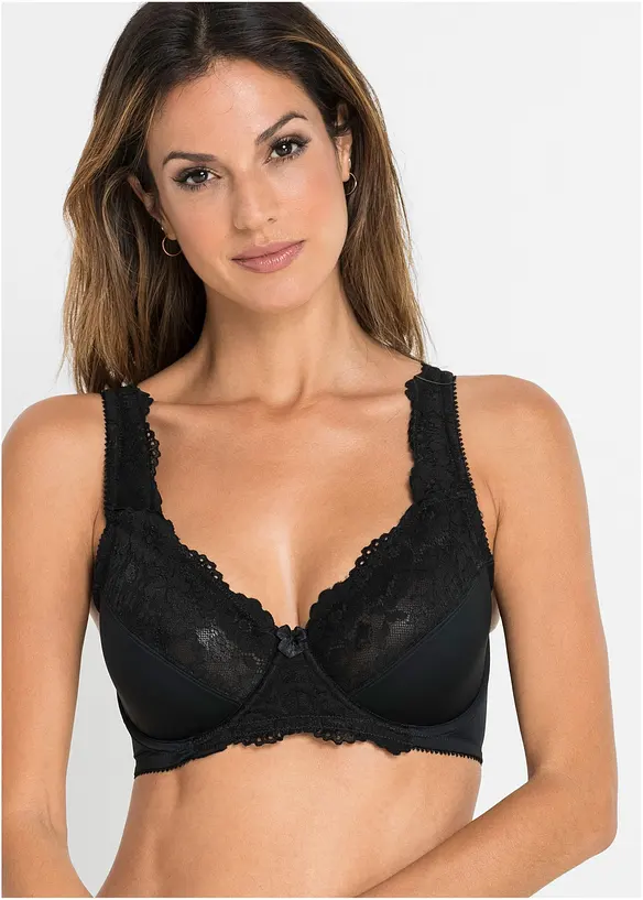 Reggiseno minimizer con spalline imbottite (pacco da 2), bonprix