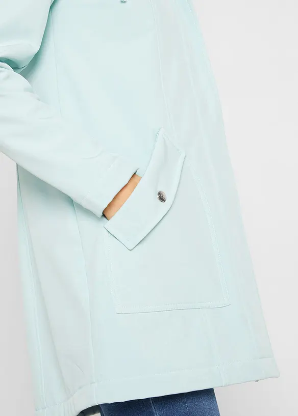 Parka in softshell con cappuccio, bonprix