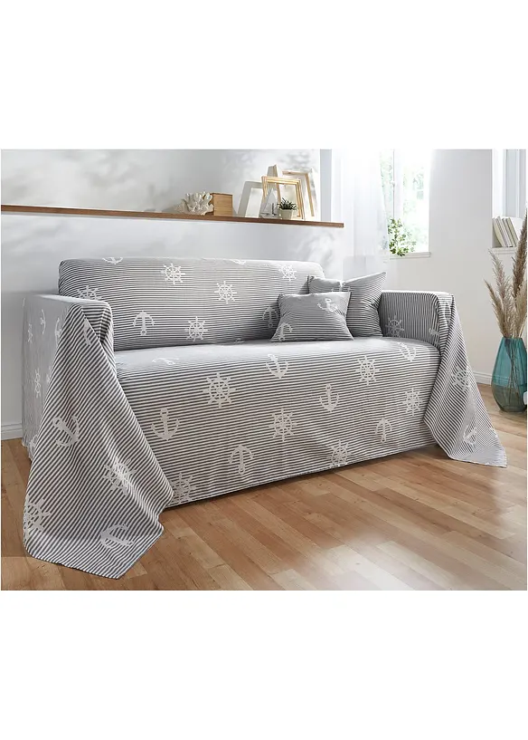 Copricuscino con motivo marittimo (pacco da 2), bonprix