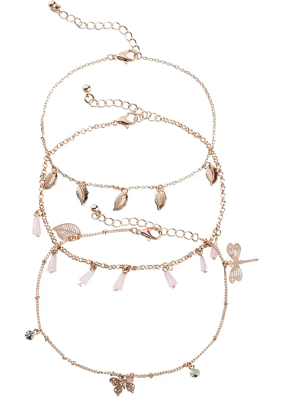 Set cavigliere (3 pezzi), bonprix