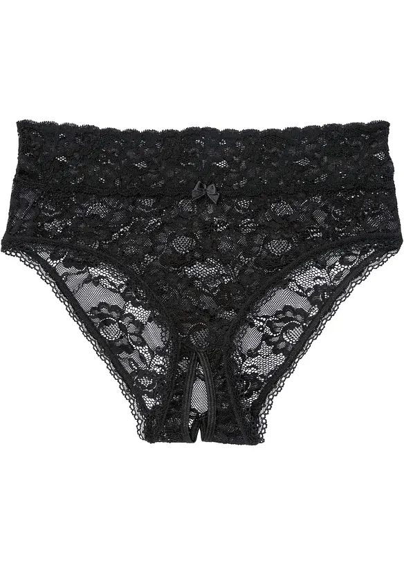 Slip ouvert a vita alta, bonprix